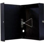 Black PVC Spring Clip Filing Box