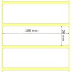 100X30X500 (non-perforation)