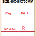 40x46x700 Scale label