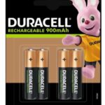 DURACELL Rechargeable Battery AAA Pack of 4