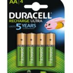 Duracell Rechargeable Battery AA, Pack of 4
