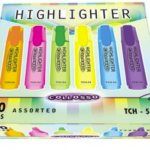 Collosso highlighters assorted colours box of 10