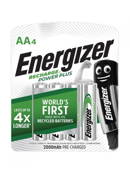 ENERGIZER-AA.jpg Energizer Rechargeable Battery AA Pack of 4 - Image 1