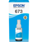 Epson T67324 cyan ink bottle