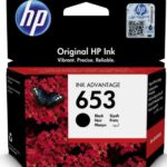 Genuine HP 653 Black Original Ink Cartridge