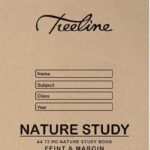 Treeline A4 College Exercise Book 72 Page Nature Study