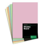 A3 Board Paper 160gsm (100 Sheets, Assorted Colours)