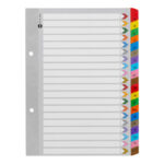 Donau A 2 Z file dividers 20 division (board)