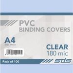 Binding covers clear