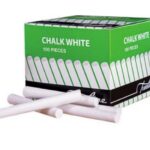 Chalk Dustless Box 100 White