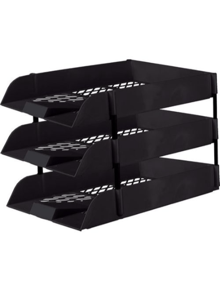 desk-letter-tray.png Desk Letter Tray, 3-Tier - Image 1