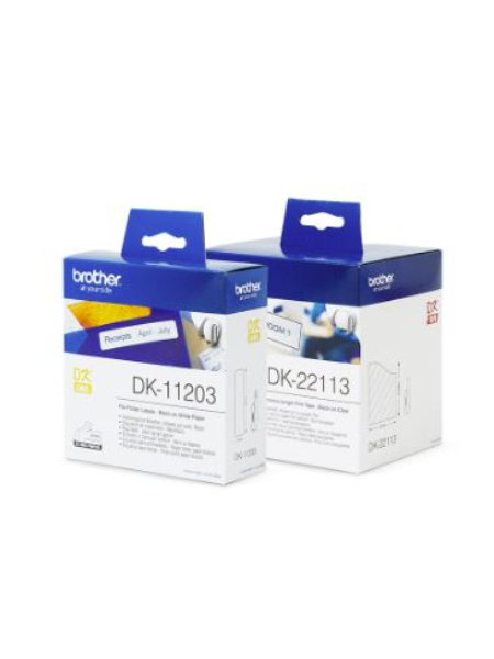 dk-labels.jpg Brother Consumables: DK Labels & Stamp; Tapes - Image 1