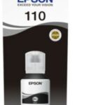 Genuine Epson 110 EcoTank 120ml Black Ink Bottle (up to 6,000 pages)