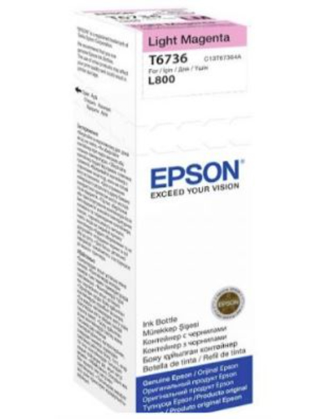 epson-t6736.jpg Epson T67364 light magenta ink bottle - Image 1