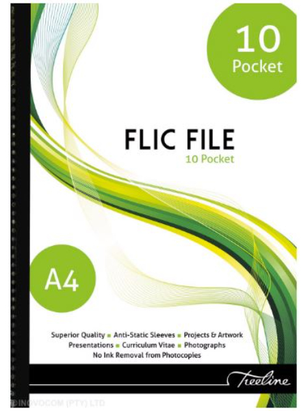 flic-file-10p.jpg Pocket Flic File, 10 Pockets - Image 1