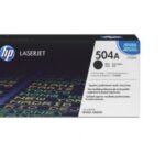 HP 504A black toner cartridge