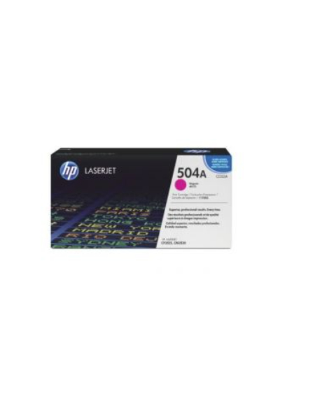 hp-504a-mag-org.jpg Genuine HP 504A Magenta Original LaserJet Toner Cartridge (CE253A, 7,000 pages) - Image 1