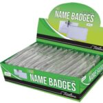PVC Name Badges - Box of 50