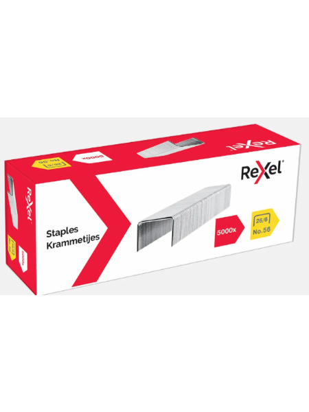rexel-stapler-1.png Rexel Staples - 26/6 - 5000Pk - Image 1