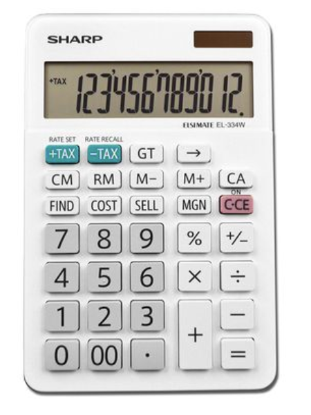 sharp-el-334.png CALCULATOR SHARP EL-334 - Image 1