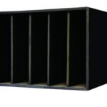 STOW-A-WAY 5 COMPARTMENT BLACK