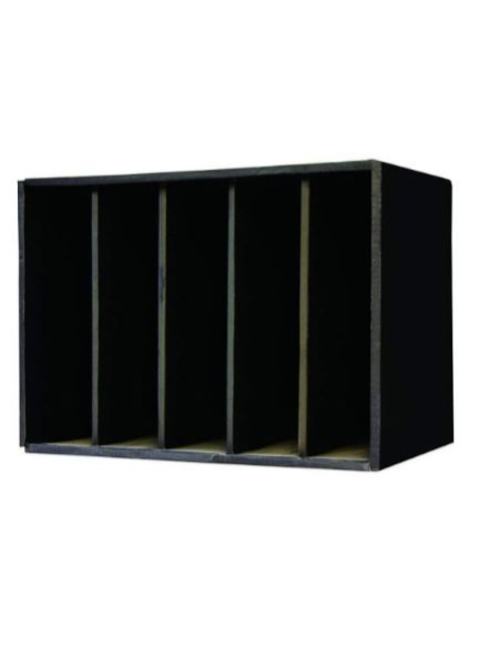 stow-away-file-black.jpg STOW-A-WAY 5 COMPARTMENT BLACK - Image 1
