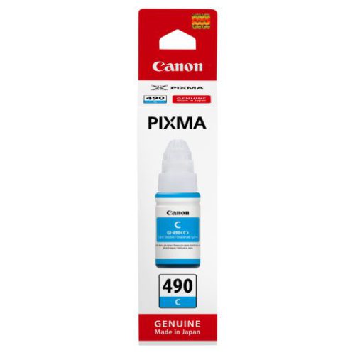 CGI-490C.jpg Genuine Canon GI-490 Cyan Ink Bottle - Image 1