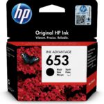 Genuine HP 653 Black Original Ink Cartridge