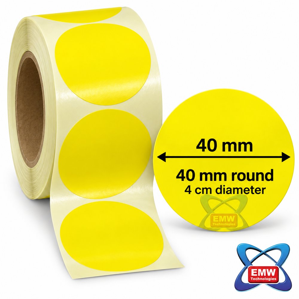 emw-40mm-round-yellow-labels Import placeholder for 899 - Image 1