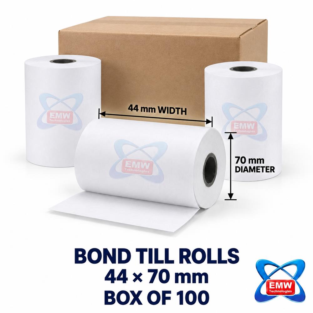 emw-bond-till-rolls-44x70mm-box-100 44 x 70mm Bond Till Rolls (Box of 100) - Image 1