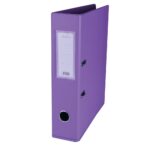 Treeline Lever Arch Files PVC Reinforced Base with Rado Mechanism Purple