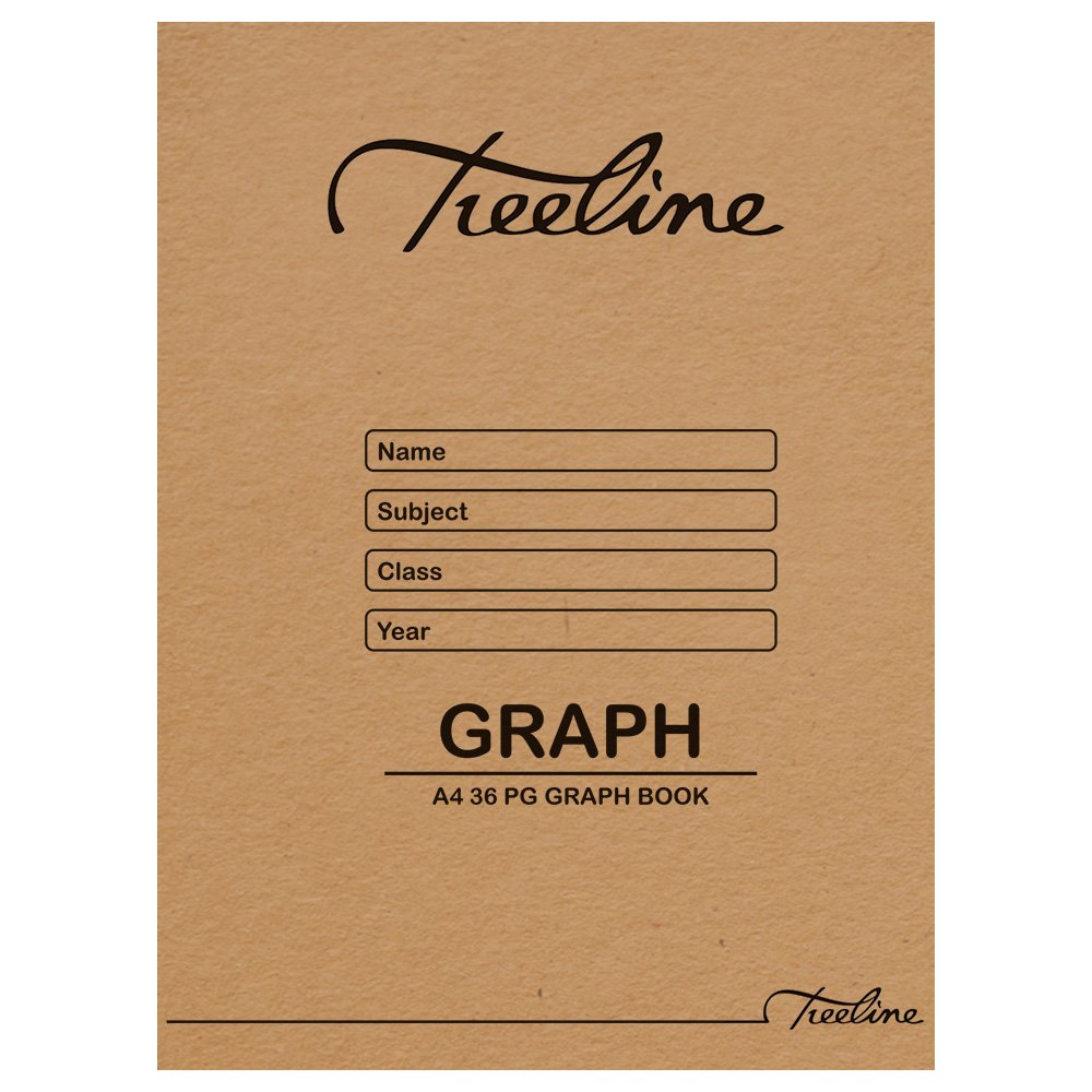 12-0005-00.jpg Graph Books A4 Ruled 36 pg White Bond (Pack of 25) - Image 1