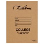 A4 College Exercise Books A4 72 pg 17mm Ruled White Bond (Pack of 20)