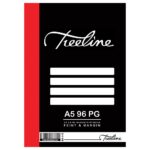 Manuscript Books A5 96 pg Feint & Margin White Bond (Pack of 10)