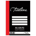 Manuscript Books A5 128 pg Feint & Margin White Bond