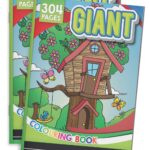 Treeline Giant Colouring books 304pg Treehouse