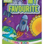 Treeline My Favourite Colouring books 24pg Space (Pack of 12)