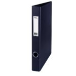 Treeline A4 2 O Ring 25mm PVC Ringbinders Black
