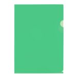 Treeline Secretarial Folder / Presentation Folder Open Two Side Green (Pack of 12)