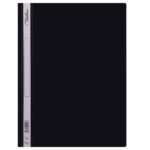 Treeline Quotation Folders PVC Black (Pack of 10)