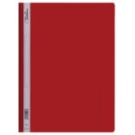 Treeline Quotation Folders With White Side Strip Label Red (Pack of 10)