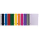 Treeline Quotation Folders and Filing Mechanism Assorted (Pack of 10)