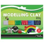 Treeline 100 gram Modelling Clay Assorted