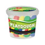 Treeline 500 gram Play Dough - Blue, Red, Green, White, Yellow Assorted