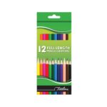 Treeline Half Length Pencil Crayons 12's Assorted