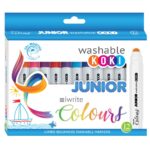 iWrite Koki's Junior Washable Koki - 12 Assorted