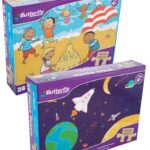 Treeline Puzzles 36 Piece Wooden Puzzle Assorted