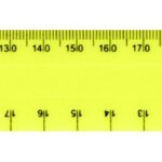 Treeline Rulers Plastic Treeline 30cm Shatter Resistant Rulers Yellow (Pack of 10)
