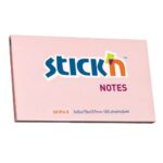 Stick 'n Notes 76x127 Pastel Notes (655) 3"x5" - 100 Sheets Per Pad Pink