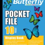 Butterfly Pocket File A4 10 Page